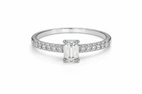 Ringe Idee Preziose dal 1987 Dame in Weißgold Zircone IP.AK18B/98